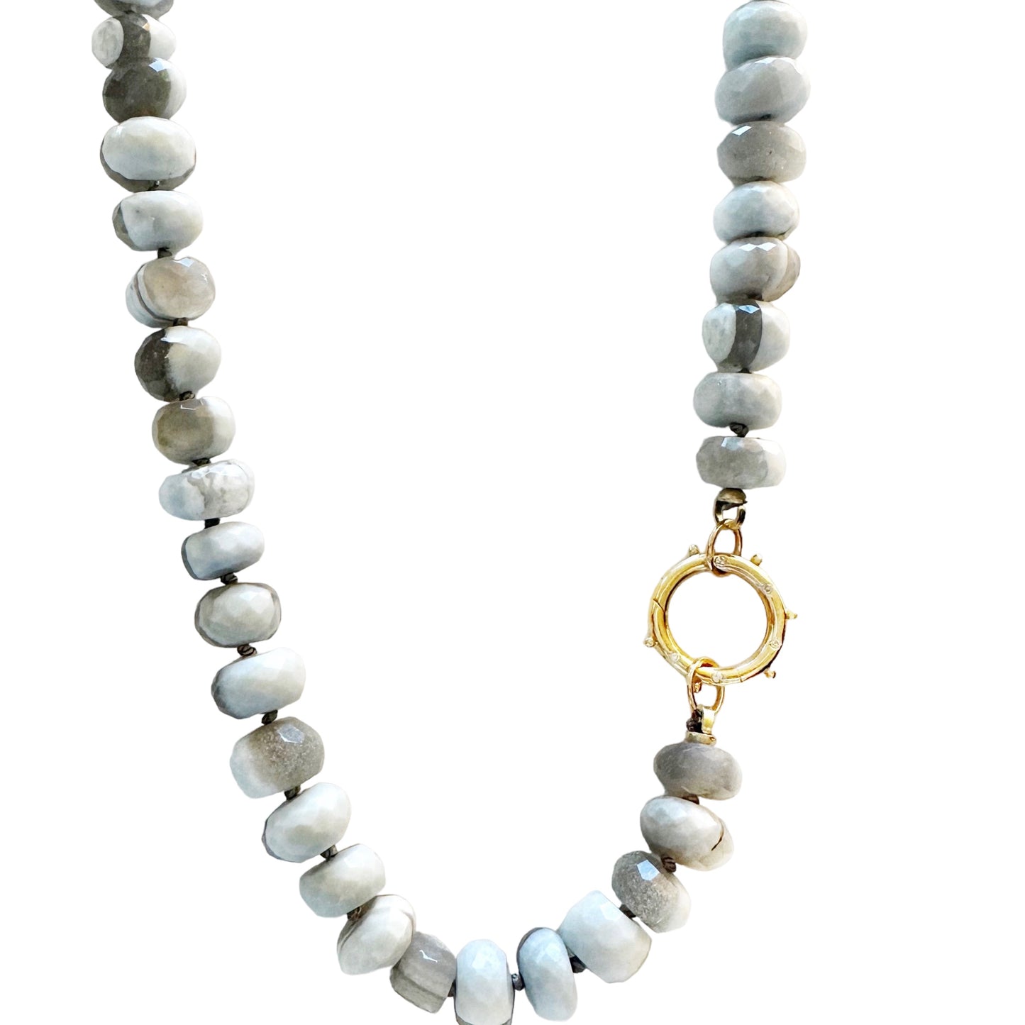 Boulder Opal Gemstone Necklace
