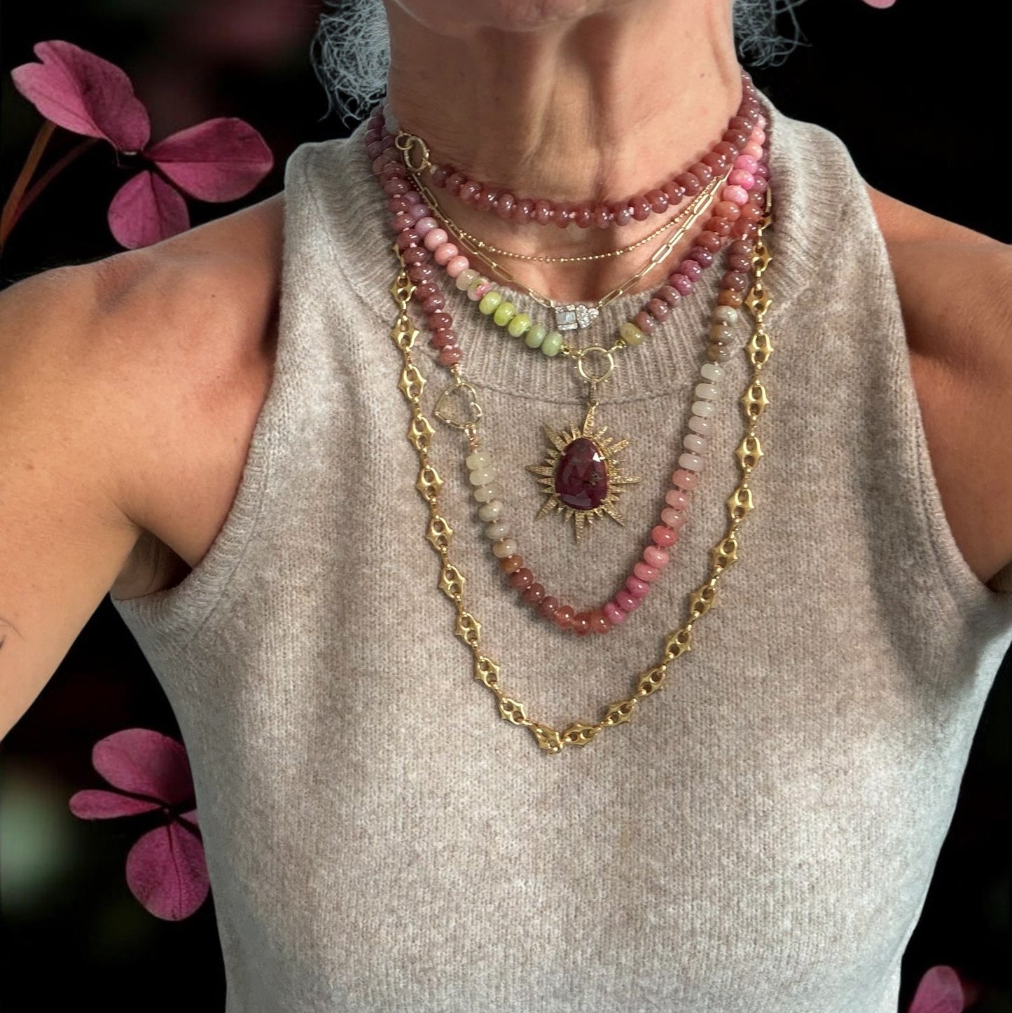 Sangria Blush Necklace