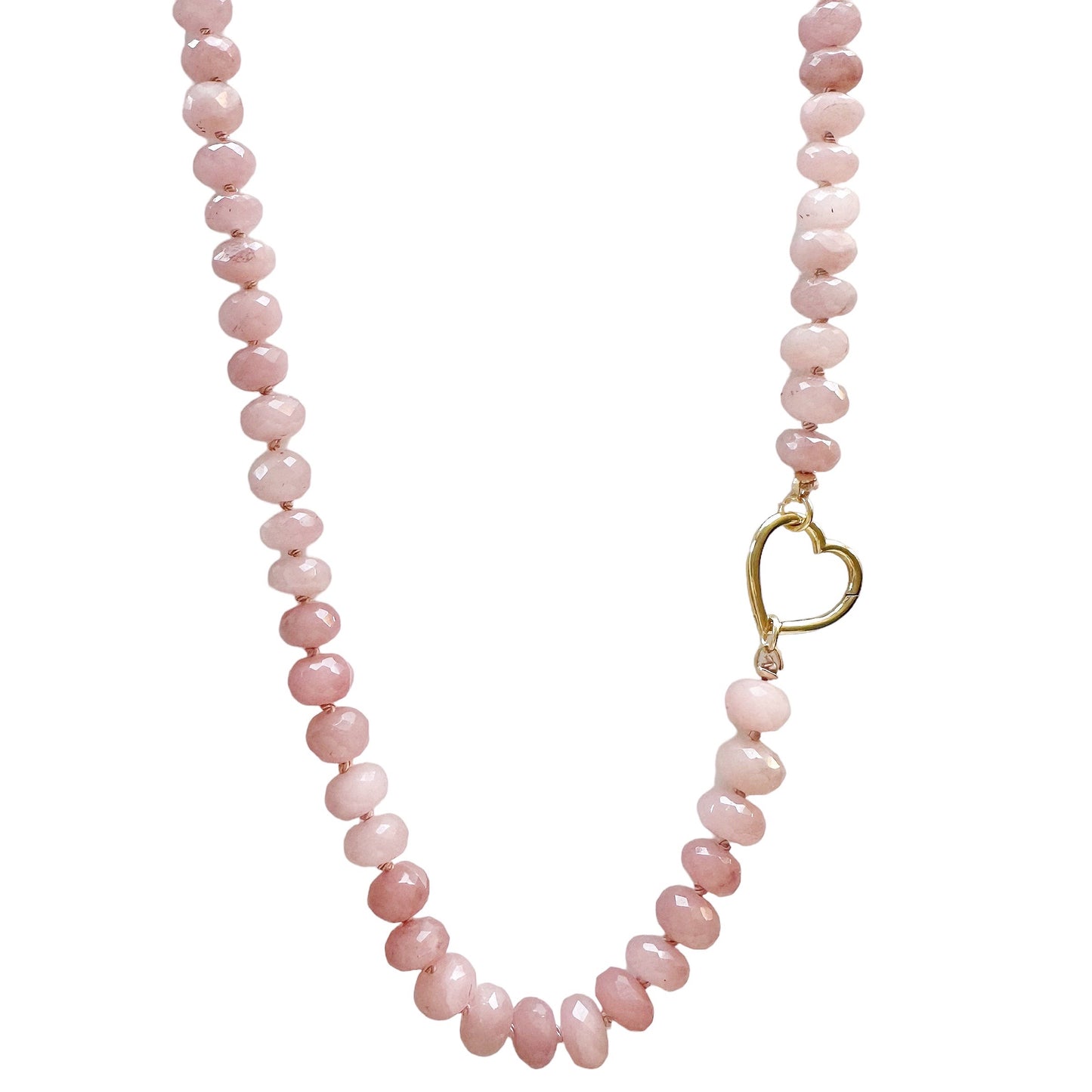 Load image into Gallery viewer, Guava Quartz Gemstone  Necklace
