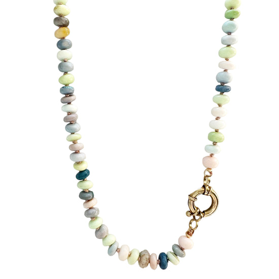 Candy Opal Gemstone Necklace
