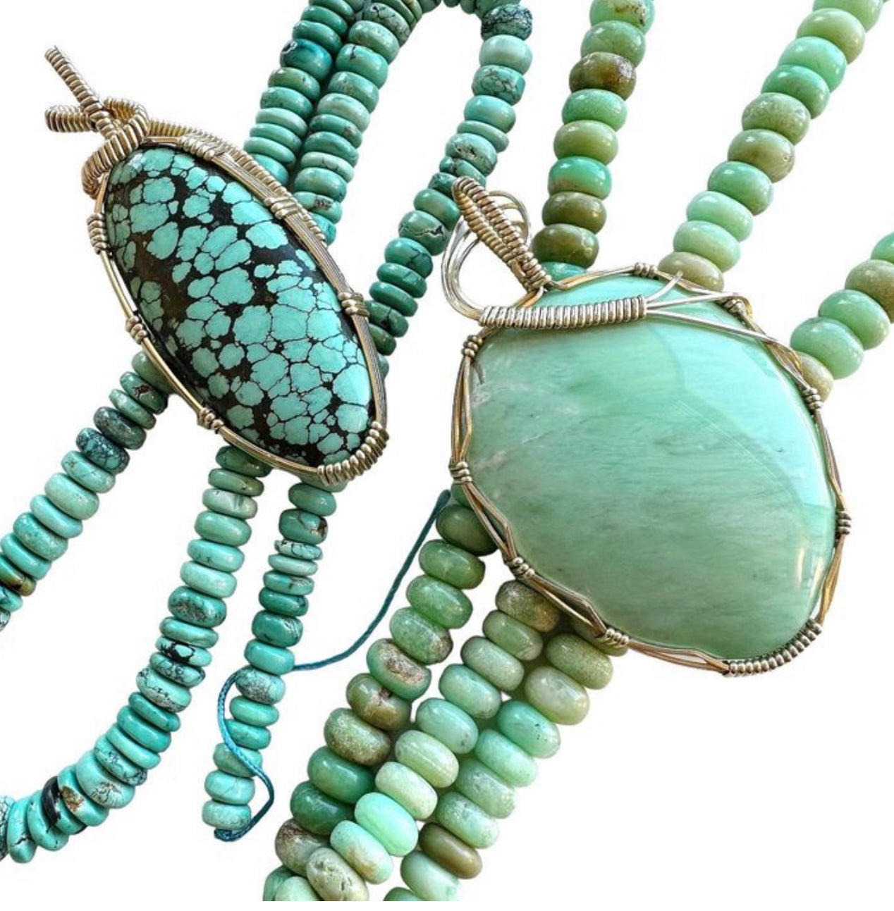 Load image into Gallery viewer, Turquoise Gemstone Pendant
