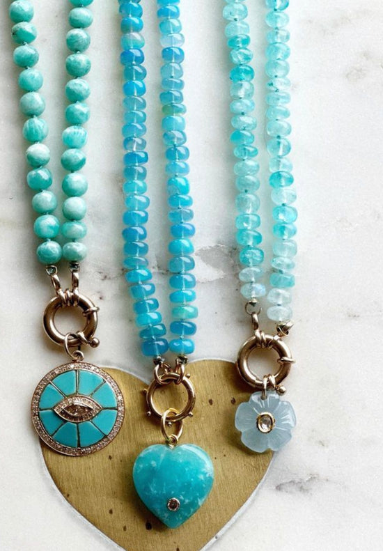 Load image into Gallery viewer, Amazonite Gemstone Necklace

