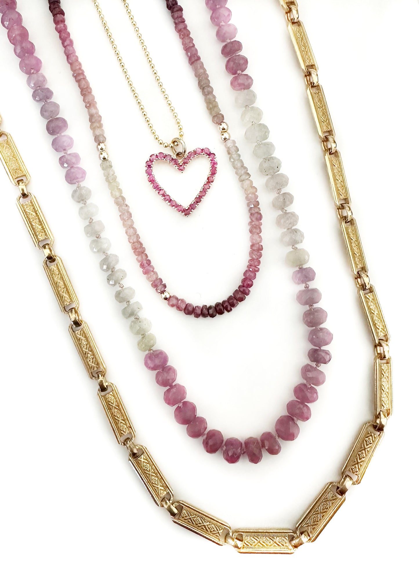 Ruby Heart Charm