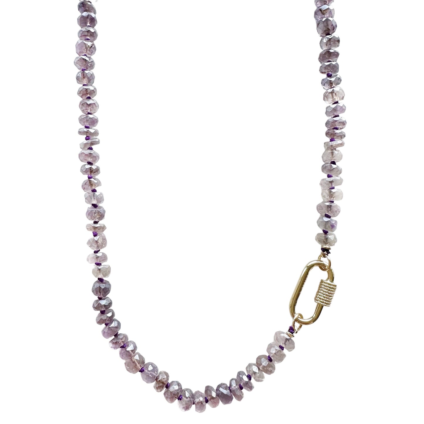 Mystic Amethyst Gemstone Necklace