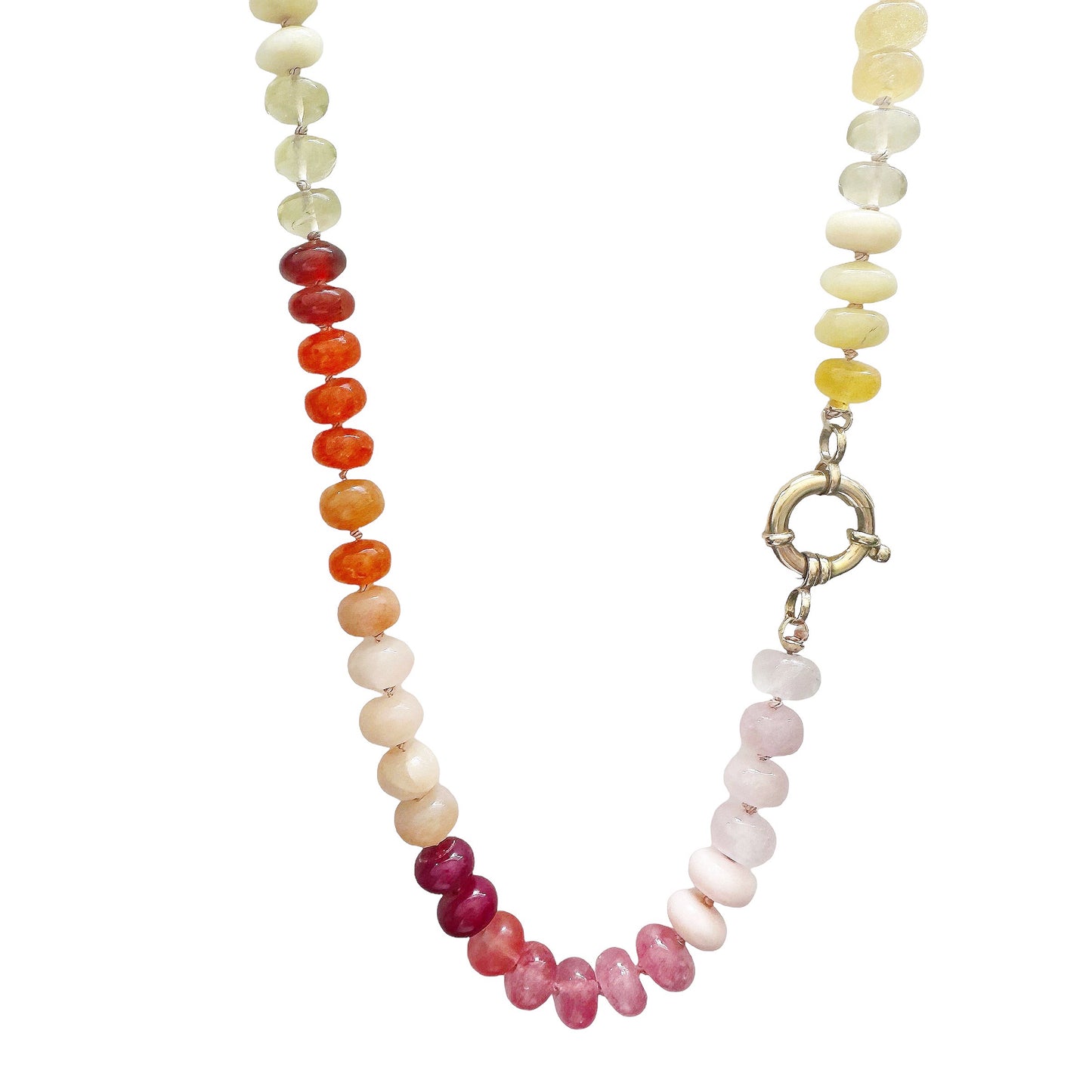 Tropical Beauty Gemstone necklace