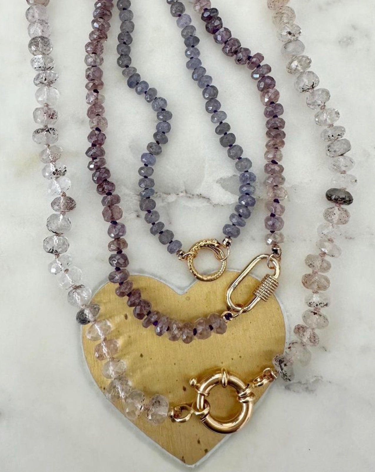 Mystic Amethyst Gemstone Necklace